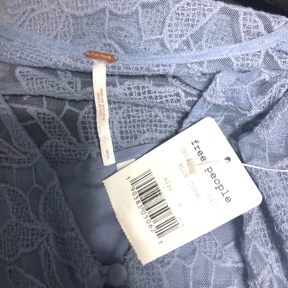 Free People With Love From India Blue Dress - Picture 4 of 6